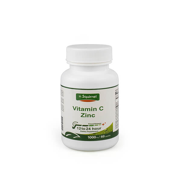 Vitamin C1000mg Whitening Zinc 15 mg 60 Tablets Sustained Release Tablets