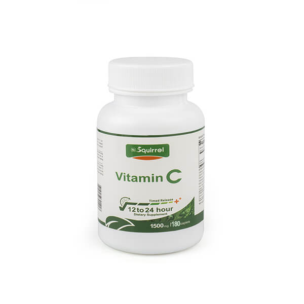 Vitamin C 1500 Mg 180 Tablets Controlled Release Caplet Immun Booster